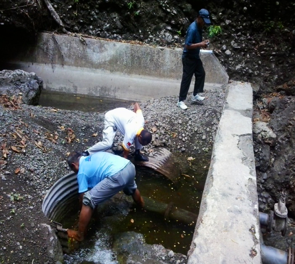 Existing Water source in Oetulo