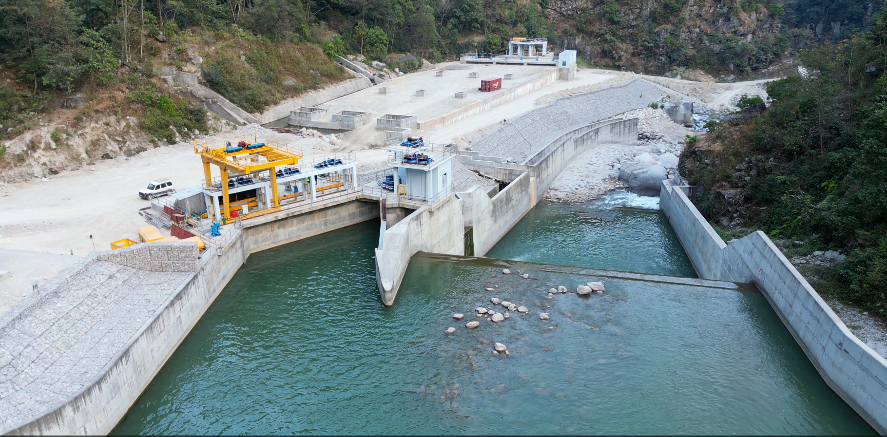 Modern construction and infrastructure projects